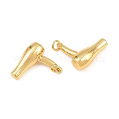 Brass Pendants&nbsp;KK-CBABBCE-03B-G