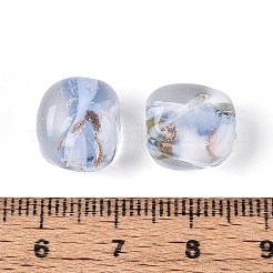 Handmade Gold Sand Lampwork Beads&nbsp;LAMP-T021-32A