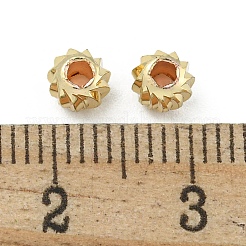 Rack Plated Brass Beads&nbsp;FIND-T071-06G-04