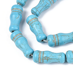 Synthetic Turquoise Beads Strands&nbsp;G-N352-15