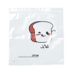 Rectangle Plastic Zip Top Candy Bag&nbsp;OPP-M004-02A