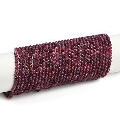 Natural Tourmaline Beads Strands&nbsp;LS-G-F789-03-3mm