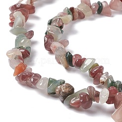 Natural Agate Chip Beads Strands&nbsp;X-G-G905-04