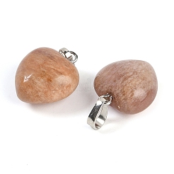 Natural Mixed Stone Pendants&nbsp;G-J386-H-P