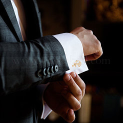 4 Pairs Alloy Cufflinks&nbsp;FIND-CA0011-40KCG