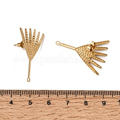 304 Stainless Steel Stud Earring Findings&nbsp;SA-CBAA9A2-02G-05