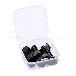 24Pcs 6 Size304 Stainless Steel Stud Earring Settings&nbsp;STAS-ZZ0001-02EB