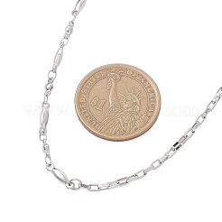 304 Stainless Steel Oval Link Chain Necklaces&nbsp;NJEW-JN05729