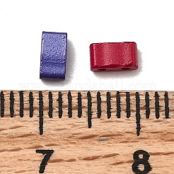 2-Hole Baking Paint Glass Seed Beads&nbsp;SEED-S023-17B-33