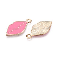 Alloy & Enamel Pendants&nbsp;ENAM-T021-60B-G