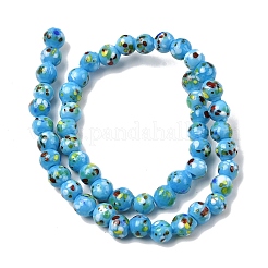 Handmade Lampwork Beads Strands&nbsp;LAMP-H071-01A-08