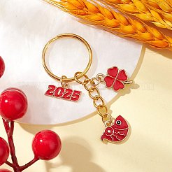 Alloy Enamel Pendant Keychains&nbsp;KEYC-JKC01177