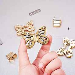 Zinc Alloy Bag Twist Lock Accessories&nbsp;PH-PALLOY-G233-02
