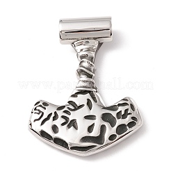 304 Stainless Steel Pendants&nbsp;STAS-M299-23AS