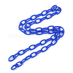 Opaque Acrylic Cable Chains&nbsp;X-SACR-N010-001B