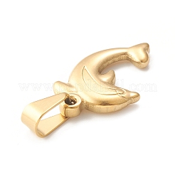 Ion Plating(IP) 304 Stainless Steel Pendants&nbsp;LS-STAS-F288-03G