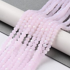 Imitation Jade Glass Beads Strands&nbsp;EGLA-A034-J4mm-MB02