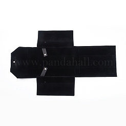 Foldable Velvet Jewelry Travel Roll Bag&nbsp;TP-L005-04