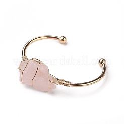 Long-Lasting Plated Brass Cuff Bangles&nbsp;X-BJEW-F394-A05