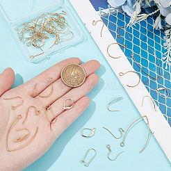 304 Stainless Steel Earring Hooks&nbsp;STAS-UN0001-34G