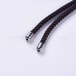 Nylon Twisted Cord Bracelet Making&nbsp;MAK-F018-10P-RS