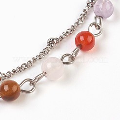 Chakra Jewelry&nbsp;NJEW-JN02154-02