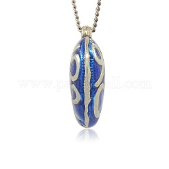 Antique Silver Tone CCB Plastic Enamel Pendants&nbsp;CCB-J026-01