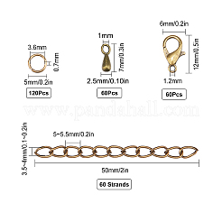60 Strands Iron Chain Extender&nbsp;DIY-SC0016-76