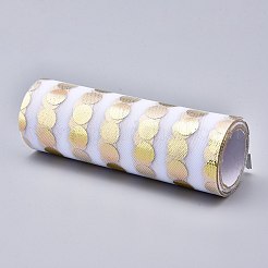 Glitter Sequin Deco Mesh Ribbons&nbsp;OCOR-K004-D02-B