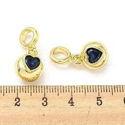 Brass with Cubic Zirconia Pendants&nbsp;FIND-Z023-20A