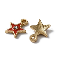 Zinc Alloy Enamel Charms&nbsp;ENAM-TAC0002-51C