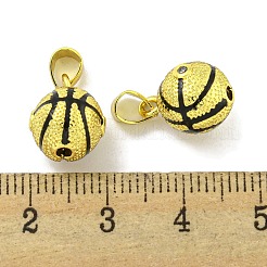 Rack Plating Brass Micro Pave Clear Cubic Zirconia Pendants&nbsp;KK-S091-17