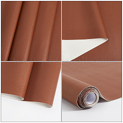 Lichee Pattern Imitation Leather Fabric&nbsp;DIY-WH20081-004D