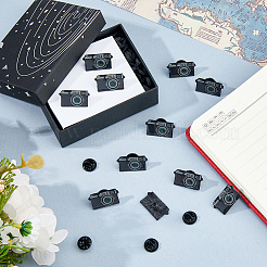 12Pcs Camara Enamel Pins&nbsp;JEWB-FH0002-92