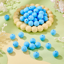 50Pcs Food Grade Eco-Friendly Silicone Beads&nbsp;SIL-TA0002-89I