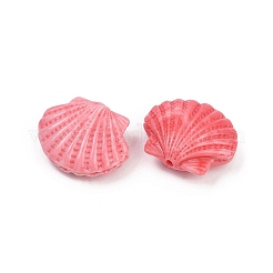 Synthetic Coral Carved Beads&nbsp;CORA-S025-02B-02