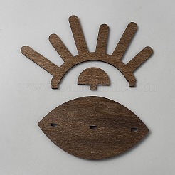 Sun Rise Shaped Wooden Ring Display Stands&nbsp;RDIS-WH0020-01