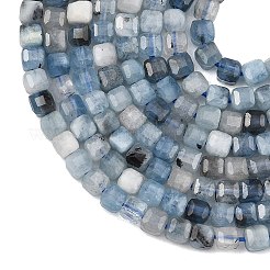 Natural Devil Blue Aquamarine Beads Strands&nbsp;G-NH0073-C01-3mm