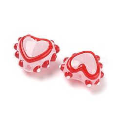 Handmade Lampwork Bumpy Beads&nbsp;LAMP-D003-01B