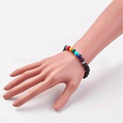 Natural Mixed Stone Stretch Bracelets&nbsp;BJEW-JB03078
