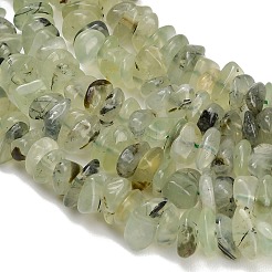 Natural Prehnite Beads Strands&nbsp;GG-CBAC61B-C02-01