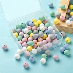 7 Colors Food Grade Eco-Friendly Silicone Beads&nbsp;SIL-LS0001-02B