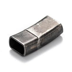 304 Stainless Steel Magnetic Clasps with Glue-in Ends&nbsp;STAS-F130-16AS