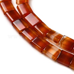 Natural Red Agate Beads Strands&nbsp;G-F762-A15-01