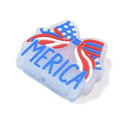 Independence Day Silicone Beads&nbsp;SIL-E013-01A