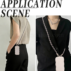 1Pc Alloy & PU Leather Purse Chains&nbsp;DIY-BM0002-88