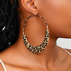 Alloy Hoop Earrings&nbsp;FS-WG2CD13-01