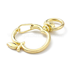 Apple Alloy Swivel Clasps&nbsp;FIND-L012-02LG