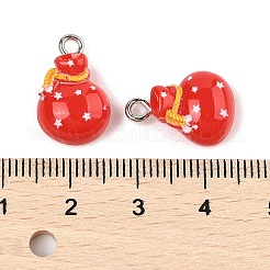 Christmas Theme Opaque Resin Pendants&nbsp;RESI-S08-01C