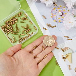 120Pcs Brass & Silicone Brooch Pin Backs&nbsp;KK-FH0008-42